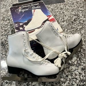 American rocket figure skates size 5